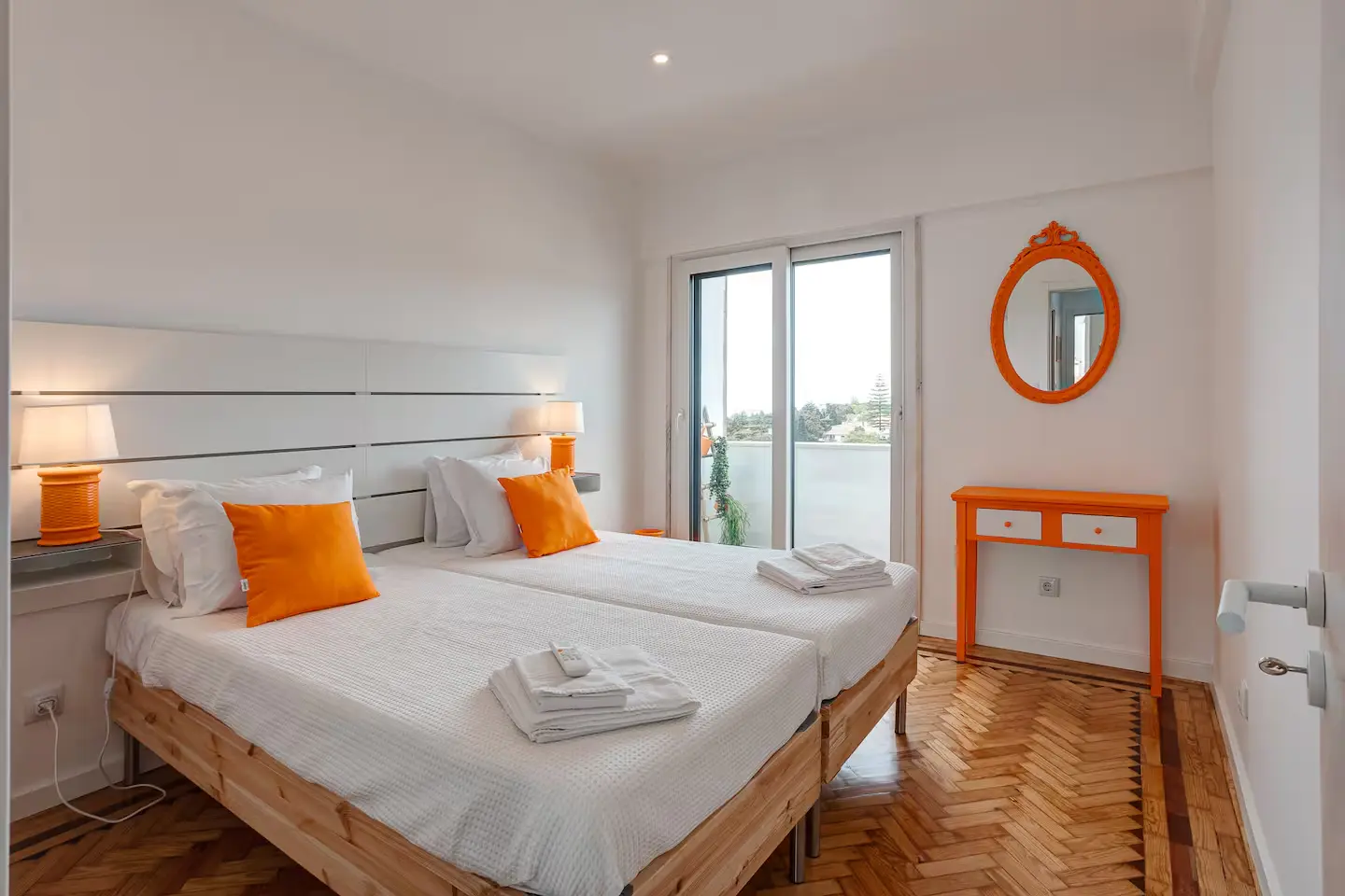 Quarto de um dos nossos apartamentos